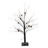 Kurt S. Adler 3-Foot Warm White LED Flocked Brown Twig Tree with Pinecones view 3