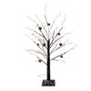 Kurt S. Adler 3-Foot Warm White LED Flocked Brown Twig Tree with Pinecones view 4