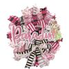 Artisan Flamingo Beach, Coastal Wreath for Front Door Outside or Inside Decorations. Very Full, Made with Weather Resistant Jute & Mesh. view 2