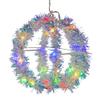 6-Inch Multi-Color LED Tinsel Foldable Sphere view 1