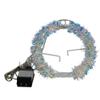 6-Inch Multi-Color LED Tinsel Foldable Sphere view 2
