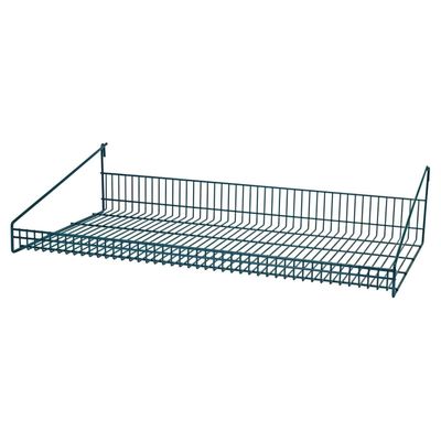 Quantum Storage Systems SG-LS1848P Store Grid Shelf, 48" W x 18" D x 7-1/2" H, Carbon Steel, Epoxy Coated, Green, NSF