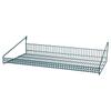 Quantum Storage Systems SG-LS1848P Store Grid Shelf, 48" W x 18" D x 7-1/2" H, Carbon Steel, Epoxy Coated, Green, NSF view 1