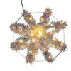 Kurt S. Adler 8-Inch Warm White LED Tinsel Foldable Sphere view 4