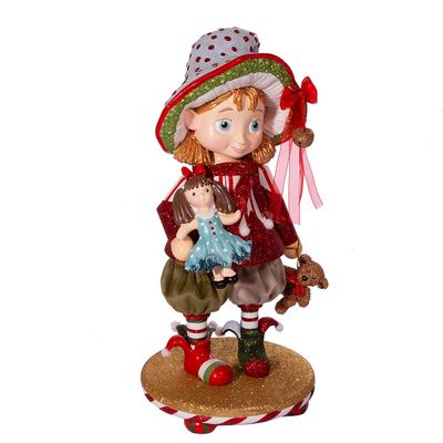 Kurt S. Adler 15-Inch Hollywood Girl Elf Nutcracker