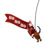 Kurt S. Adler 19.7-Inch LED Star Tree Topper with Rotating Santa view 3