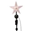 Kurt S. Adler 19.7-Inch LED Star Tree Topper with Rotating Santa view 4
