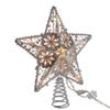 Kurt S. Adler 10-Inch 20-Light Silver Star Tree Topper view 2