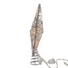 Kurt S. Adler 10-Inch 20-Light Silver Star Tree Topper view 4