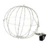 Kurt S. Adler 12-Inch Warm White LED Foldable Metal Sphere view 4