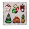 Kurt S. Adler 4-5-Inch Noble Gems New House Gift Set, 6 Piece Set view 2