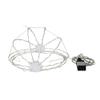 Kurt S. Adler 12-Inch Cool White LED Foldable Metal Sphere view 3