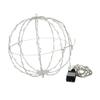 Kurt S. Adler 12-Inch Cool White LED Foldable Metal Sphere view 4