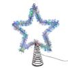 Kurt S. Adler 12.2-Inch Tinsel Star Tree Topper with RGB LED Lights view 2