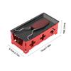 Cheese Raclette with Foldable Wood Handle, Mini Tea Light Raclette Set Candlelight Raclette Cheese Raclette Melter for Grill view 2