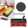 Cheese Raclette with Foldable Wood Handle, Mini Tea Light Raclette Set Candlelight Raclette Cheese Raclette Melter for Grill view 3
