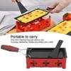 Cheese Raclette with Foldable Wood Handle, Mini Tea Light Raclette Set Candlelight Raclette Cheese Raclette Melter for Grill view 4