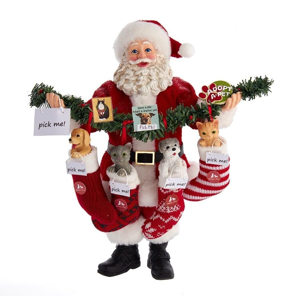 Kurt S. Adler FA0150 Santa, Multi-Colored