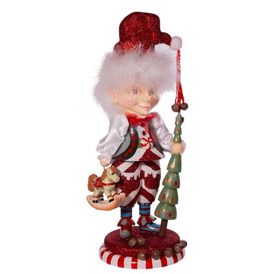 Kurt S. Adler 15-Inch Hollywood Elf with Tree Nutcracker