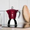 Bialetti New Moka Induction Coffee Maker Moka Pot, 4 Cups, 150 ml, Aluminium, Red, Compatible with Induction pan and Gas Stove: Italian Made view 4