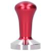 58mm Espresso Coffee Tamper, Stainless Steel Flat Base Tamper for Espresso Machine (Red) view 1