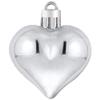 12Pcs Valentine's Day Heart Shaped Baubles, Romantic Heart Ornaments, Party Decor Hanging Balls for Wedding Valentine's Day Decoration view 3