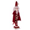 Kurt S. Adler 20-Inch Hollywood Red Skinny Nutcracker with Wreath view 1