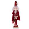Kurt S. Adler 20-Inch Hollywood Red Skinny Nutcracker with Wreath view 2