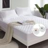 Giantex Heated Mattress Pad Queen Size, Electric Heated Mattress Cover w/ 10 Heat Setting, 8 Hours Auto Off, Timer Function, Dual Temperature Control, Premium Electric Bed Warmer Up to 15" Deep Pocket view 1
