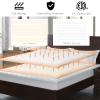 Giantex Heated Mattress Pad Queen Size, Electric Heated Mattress Cover w/ 10 Heat Setting, 8 Hours Auto Off, Timer Function, Dual Temperature Control, Premium Electric Bed Warmer Up to 15" Deep Pocket view 4