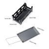 Cheese Raclette with Foldable Handle, Mini Tea Light Raclette Set Candlelight Raclette Cheese Raclette Melter for Grill view 2