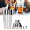 Stainless Steel Bartender, Applicable For Various Environment Cocktail Mixer, WearResistant for Beginners Bar Coffee Shop Bartenders(750ml) view 2