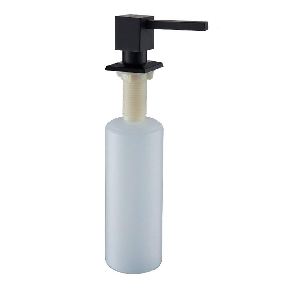 NYKK Soap Dispenser 360 Rotating Kitchen Sink Soap Dispenser 304 Stainless Steel Pressing Soap Dispenser dispensador de jabn de Manos