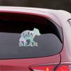 THE BANGLES Bear Family Baby Bear Animal (Hologram) (Set of 2) Premium Waterproof Vinyl Decal Stickers for Laptop Phone Accessory Helmet Car Window Bumper Mug Tuber Cup Door Wall Decoration view 3