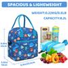 VASCHY Lunch Box Bag for Kids, Insulated Lightweight Lunch Tote for Children Boys and Girls School Daycare Kindergarten Ocean view 3