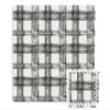 FloorPops FPF3751 Sawyer Plaid Interlocking Floor Tiles, Black view 4