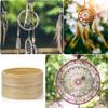 FAVOMOTO 10PCS 6 Inch Wooden Dream Catcher Rings Round Wooden Floral Hoops Wreath Rings Macrame Craft Hoops Macrame Floral Wreath Dream Catcher Wedding Decor for DIY Projects Home Christmas Decor view 3