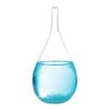 Storm Glass Weather Predictor Bottle for Home Office Decoration Gift Use with Stand, Valentine's Day Birthday Anniversary Christmas Gift, Blue view 1