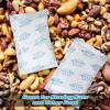 SurpOxyLoc 50 Gram (20 Packs) Food Grade Silica Gel Packs Desiccant Packets for Moisture Control, Cobalt Chloride Free Moisture Absorbers for Food Storage view 2