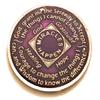 27 Year NA Deep Purple Medallion -Chip, Coin, Token view 2