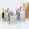 Old Dutch International Embossed Butterfly Canister Set, 3 pcs view 2
