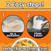 The Original Fasta Pasta Microwave Ramen Cooker w Lid and Built-in Strainer- No More Messes, Waiting for Water to Boil,or Sticky Noodles- Perfect Al Dente Pasta Every time- Patented, It Really Works view 4