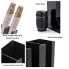 AIZYR 4 Compartment Coffee Condiment and Accessories Organizer, for Coffee Cups, Stirrers, Snacks, Sugars,B view 4