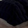All Season Goose Down 1 PC Pinch Pleated Comforter 100% Natural Cotton Fill Power 500 GSM Medium Warm Ultra Soft Cloud Fluffy, Long Lasting Twin XL Size | Black Pinch Pleated Comforter view 4