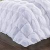 All Season Goose Down 1 PC Pinch Pleated Comforter 100% Natural Cotton Fill Power 500 GSM Medium Warm Ultra Soft Cloud Fluffy, Long Lasting Twin XL Size | White Pinch Pleated Comforter view 4