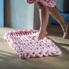 Daoyuan Chunky Knitted Blanket,Hand-Woven Thick Thread Blanket for Sofa,Thick Knitted Bedroom Blanket,Beautiful Home Decoration Chenille Yarn Pet Bed Yoga Mat Baby Blanket view 1