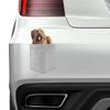 Briard Dog-in-Pocket Magnetic Sticker  4x7 inch Waterproof Car Bumper & Refrigerator Decor, Ideal for Office, Kitchen, Locker & More for Dog Lovers view 3