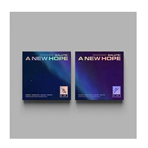 AB6IX Salute : A New Hope 3rd EP Repackage Album Random Version CD+1p Poster+80p PhotoBook+1p PhotoCard+1p Unit Card+1p Post+Envelope&Hope Card+24p Behind Book+Sticker+Message PhotoCard Set+Tracking