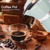 3 Cup Aluminum Espresso Stovetop Moka Pot, 3/6 Espresso Cup Portable Italian Coffee Maker Stove Top Coffee Maker Percolator Pot for Home Camping Travel (3 Cup/5 Oz) view 3