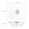 4pcs Range Hood Square Waste for Efficient Grease Management for Kitchen Removable Filter Easy to Install and Clean view 2